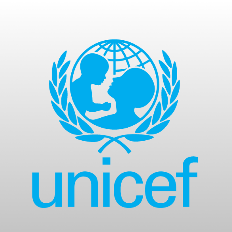 Steunend lid van Unicef