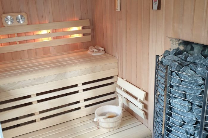 Buiten sauna